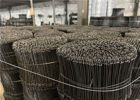 Fixing Building Reinforcement Black Annealed Binding Wire 1.6mm Double Hole Buckle