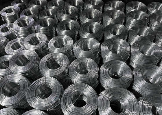 Hot Dipped Galvanized 1.2mm 1.2kg Double Loop Rebar Tie Wire