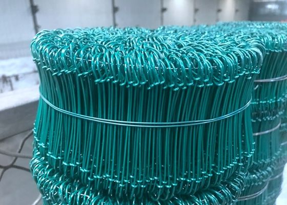 Pvc 16ga Metal Tie Wire 12cm 14cm 16cm 20cm Double Loop