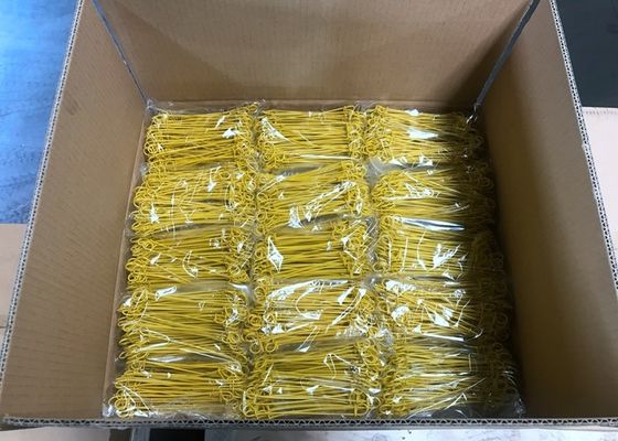 Green Low Carbon Steel 1000Pcs BWG22 2mm Loop Tie Wire