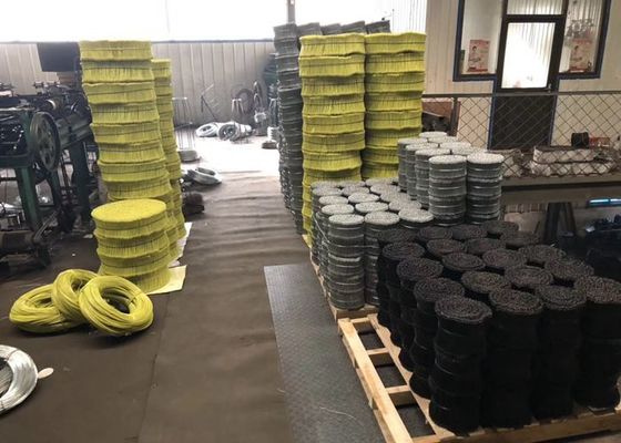 Green Yellow 350mpa BWG18 SAE1006 Iron Baling Wire