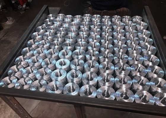 Building 550mpa 4.0mm BWG22 Galvanized Rebar Tie Wire
