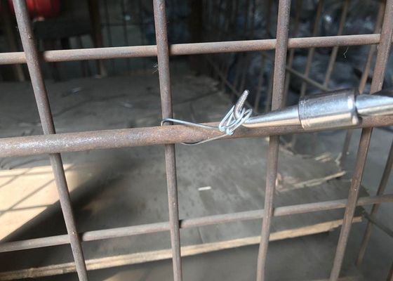 PVC Coated 1.35mm 350mpa Galvanized Double Loop Wire Ties