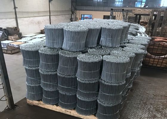 Low Carbon Steel 120mm 200mm BWG 20 Q195 Galvanized Baling Wire