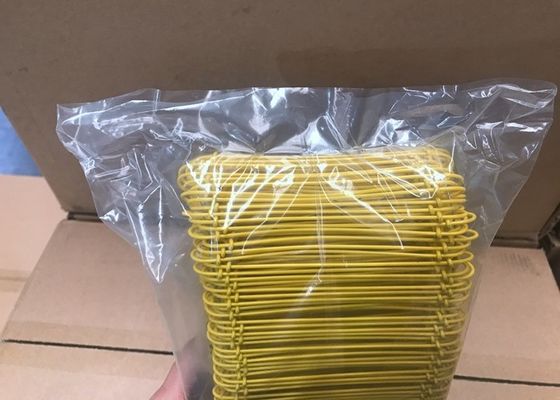 1.2mm 5 Inch Pvc Plastic Thread Binding Wires 1000 Pieces Per Roll